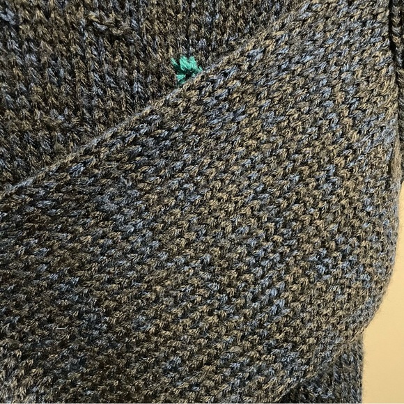 Vintage 90s Berrie Dale Colour Block Geometric Knit Sweater Men’s Large - Picture 7 of 9